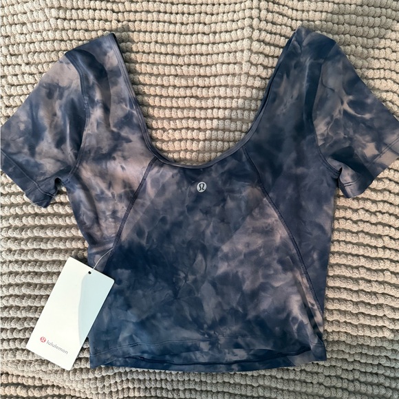 lululemon athletica Tops - NWT Lululemon Align Crop Tee Size 4